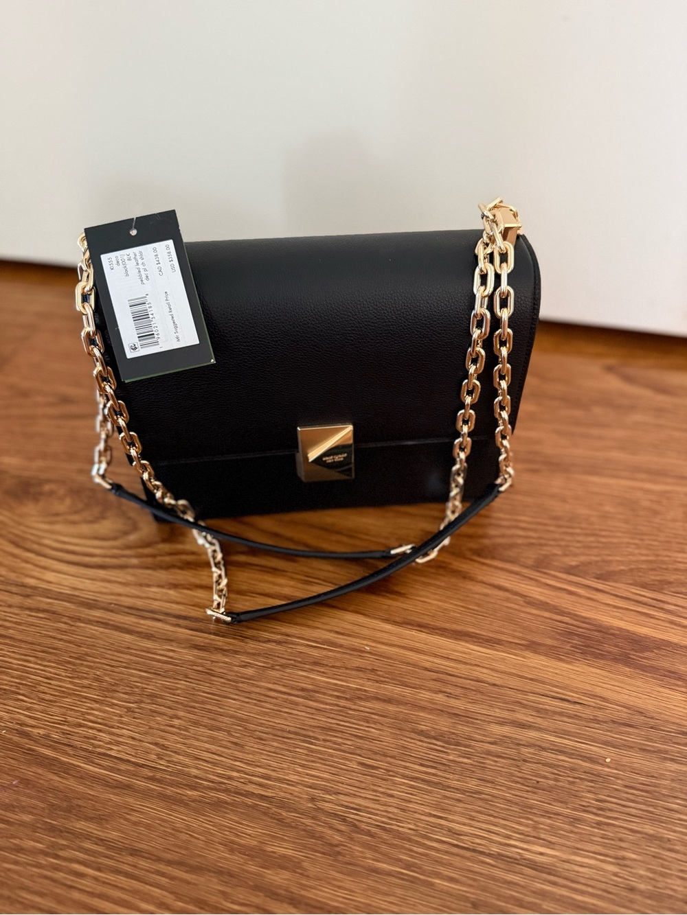 Kate Spade Black Leather Chain Shoulder Bag